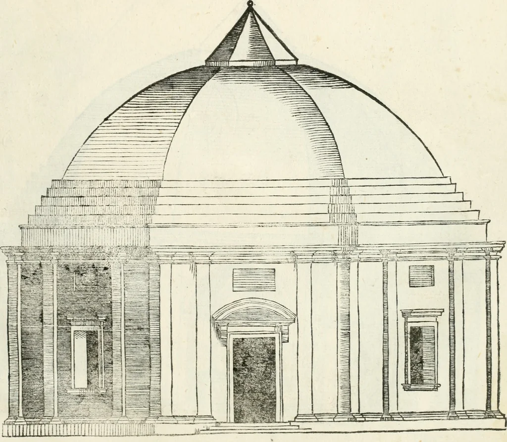 An illustration from Il terzo [-qvinto] libro ..., 1551, leaf 422