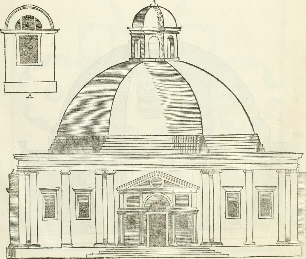 An illustration from Il terzo [-qvinto] libro ..., 1551, leaf 426