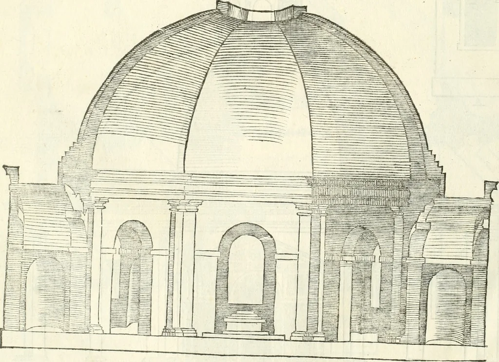 An illustration from Il terzo [-qvinto] libro ..., 1551, leaf 427