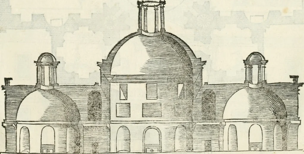 An illustration from Il terzo [-qvinto] libro ..., 1551, leaf 430