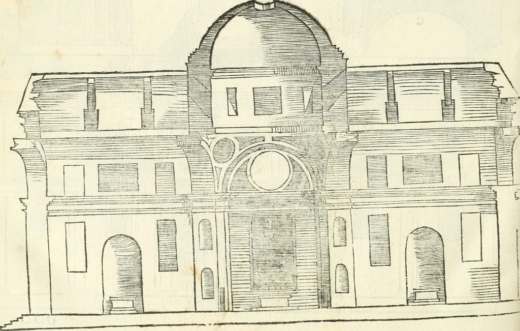 An illustration from Il terzo [-qvinto] libro ..., 1551, leaf 433