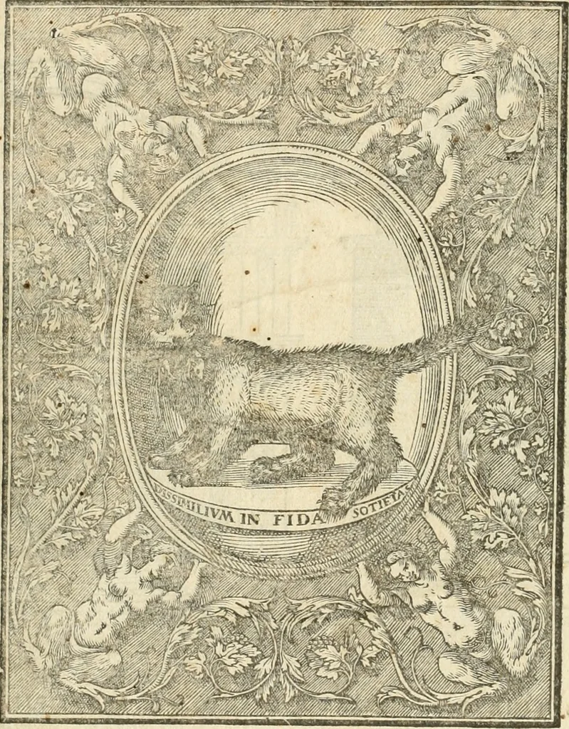 An illustration from Il terzo [-qvinto] libro ..., 1551, leaf 443