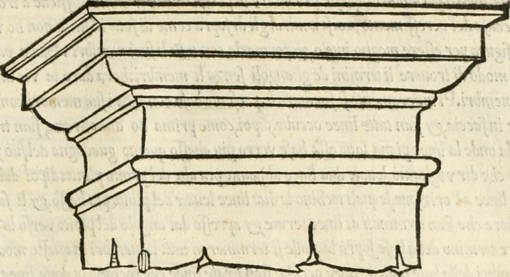 An illustration from Il terzo [-qvinto] libro ..., 1551, leaf 54
