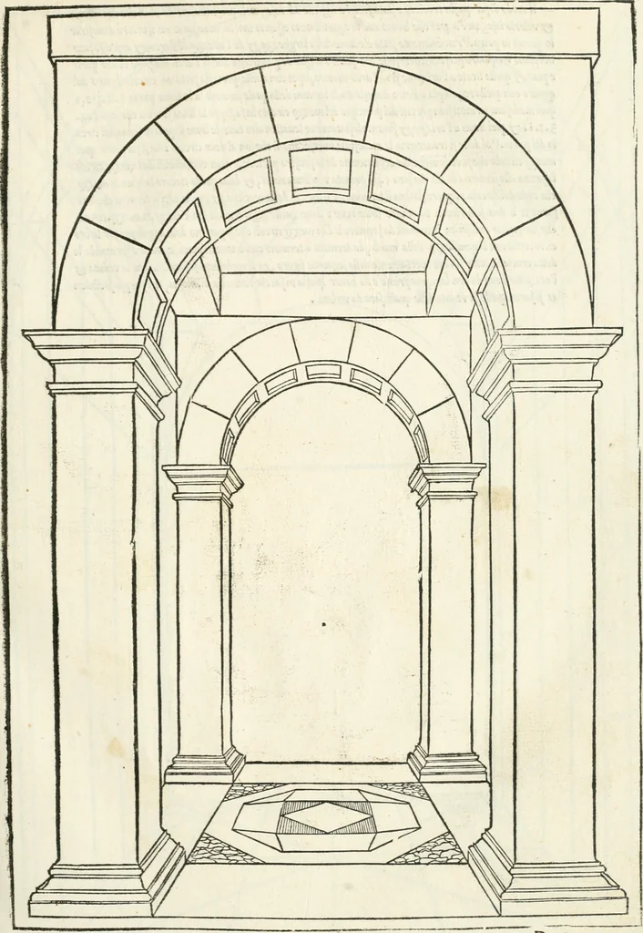 An illustration from Il terzo [-qvinto] libro ..., 1551, leaf 62