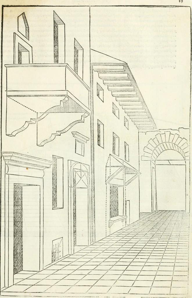An illustration from Il terzo [-qvinto] libro ..., 1551, leaf 72