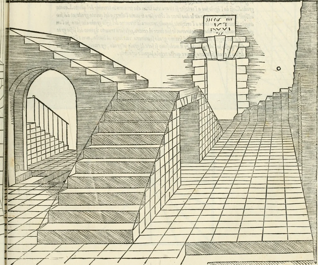 An illustration from Il terzo [-qvinto] libro ..., 1551, leaf 76