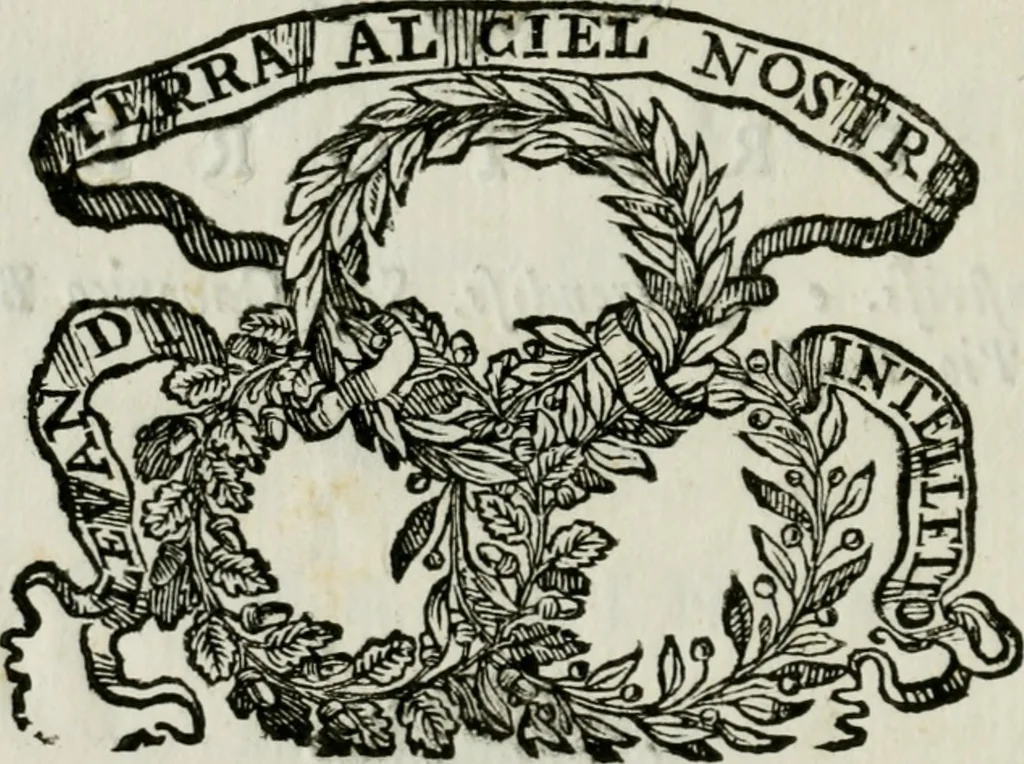 An illustration from Il trionfo delle bell'arti : renduto gloriosissimo sotto gli auspicj delle LL. AA. RR. Pietro Leopoldo, arciduca d'Austria, principe reale d'Ungheria, e di Boemia, granduca di Toscana ec. ec. ec. e Maria Luisa di Borbone, arciduchessa d'Austria, gran-duchessa di Toscana ec. ec. ec. in occasione, che gli accademici del disegno in dimostrazione di profondo rispetto verso i loro sovrani, fanno la solenne mostra delle opere antiche di più eccellenti artefici nella propria cappella, e nel chiostro secondo de' PP. della SS. Nonziata in Firenze l'anno 1767, 1767, leaf 17