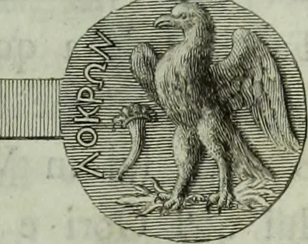 An illustration from Ilustrazione di un antico vaso trovato nelle ruine di Locri .., 1791, leaf 18