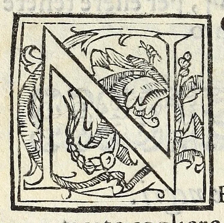 An illustration from Il vermicello dalla seta, del Corsvccio da Sascorbaro : nvovamente venuto in luce, 1581, leaf 48