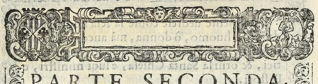 An illustration from Il vermicello dalla seta, del Corsvccio da Sascorbaro : nvovamente venuto in luce, 1581, leaf 73
