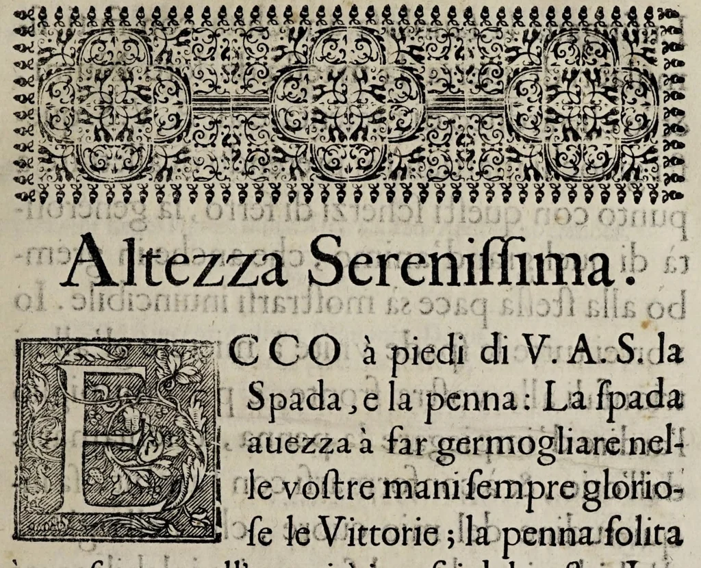 An illustration from Il vero maneggio di spada, 1660, leaf 11
