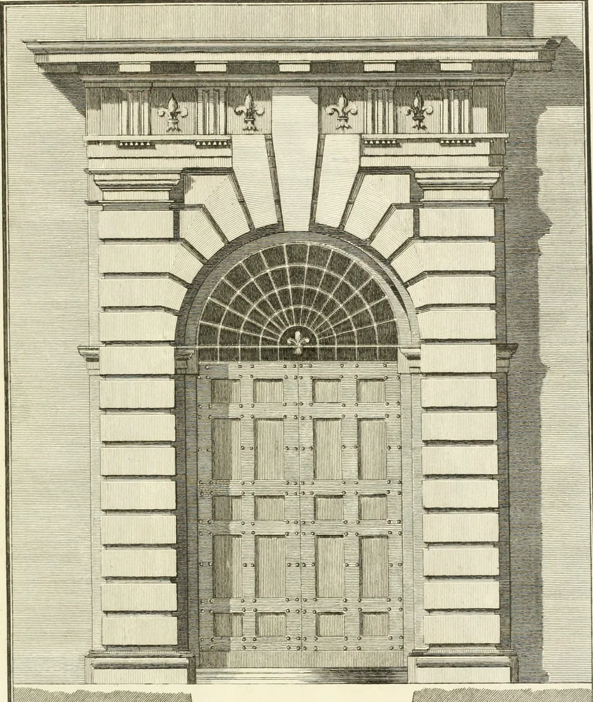 An illustration from Il Vignola illustrato, 1770, leaf 154