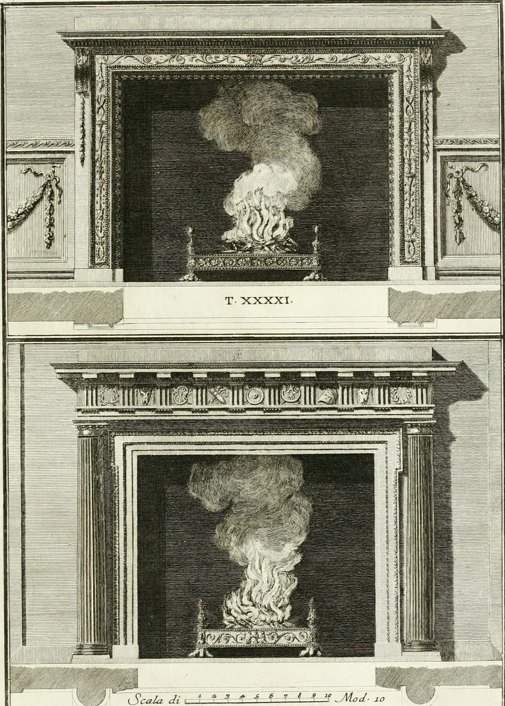 An illustration from Il Vignola illustrato, 1770, leaf 164