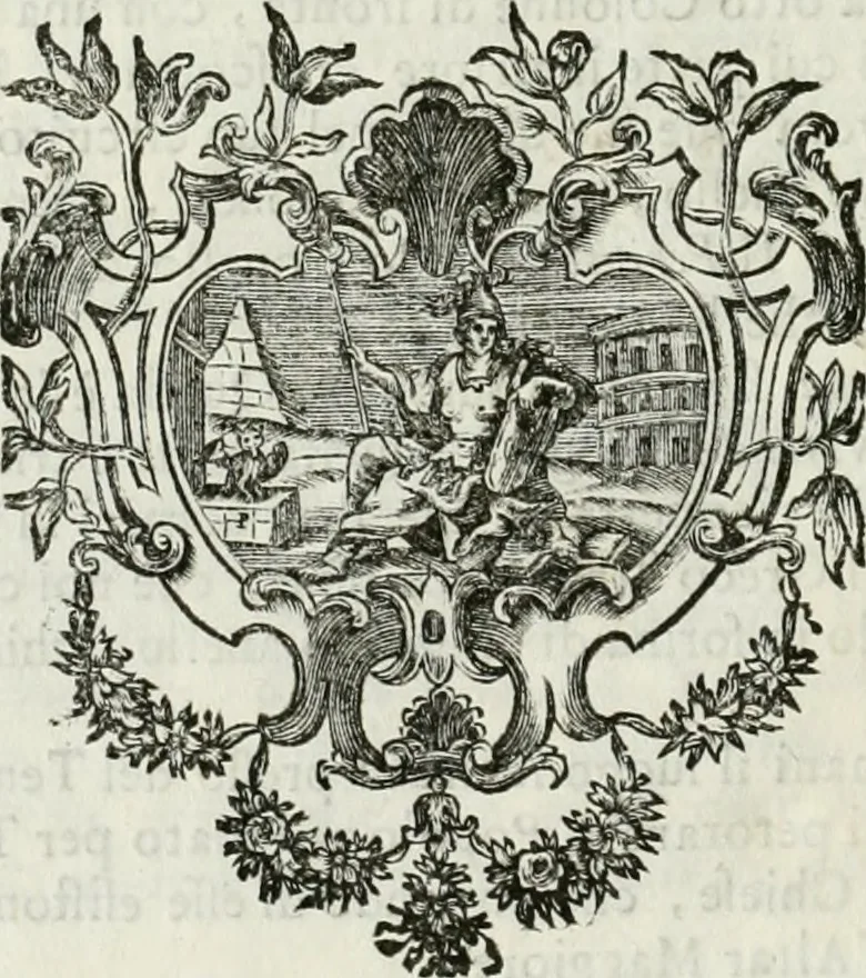 An illustration from Il Vignola illustrato, 1770, leaf 213