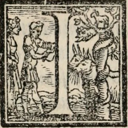 An illustration from Il viluppo : comedia nova, 1547, leaf 103