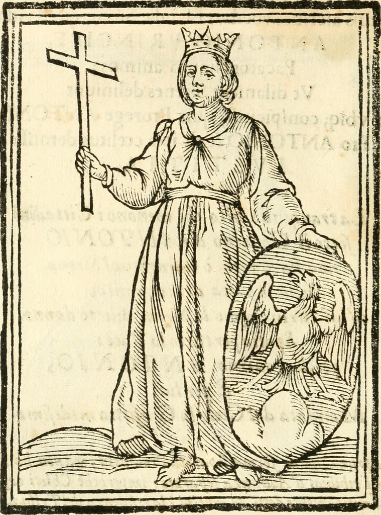 An illustration from Il zodiaco, over, idea di perfettione di prencipi : formata dall'heroiche virtù dell'illvstriss. et eccellentiss. signore D. Antonio Alvarez di Toledo, duca d'Alba vicere di Napoli : rapresentata come in vn trionfo dal fidelissimo popolo napoletano : per opera del dottore Francesco Antonio Scacciauento suo eletto : nella pomposissima festa di San Gio. Battista, celebrata à 23. di giugno 1629. per il settimo anno del suo gouerno, 1630, leaf 123