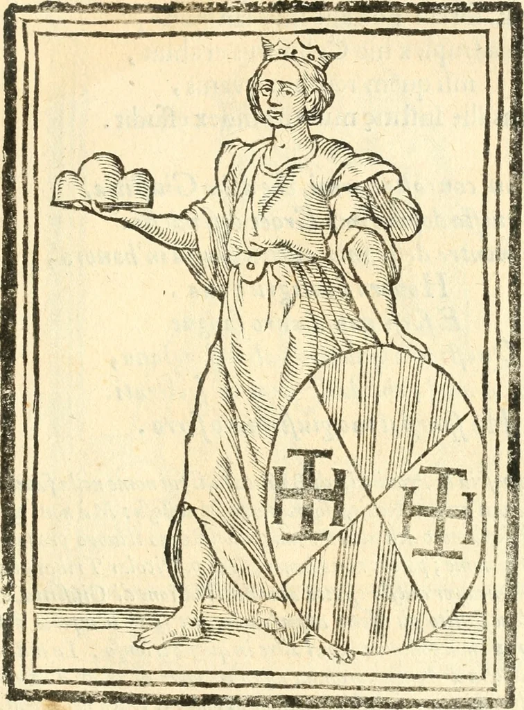 An illustration from Il zodiaco, over, idea di perfettione di prencipi : formata dall'heroiche virtù dell'illvstriss. et eccellentiss. signore D. Antonio Alvarez di Toledo, duca d'Alba vicere di Napoli : rapresentata come in vn trionfo dal fidelissimo popolo napoletano : per opera del dottore Francesco Antonio Scacciauento suo eletto : nella pomposissima festa di San Gio. Battista, celebrata à 23. di giugno 1629. per il settimo anno del suo gouerno, 1630, leaf 132