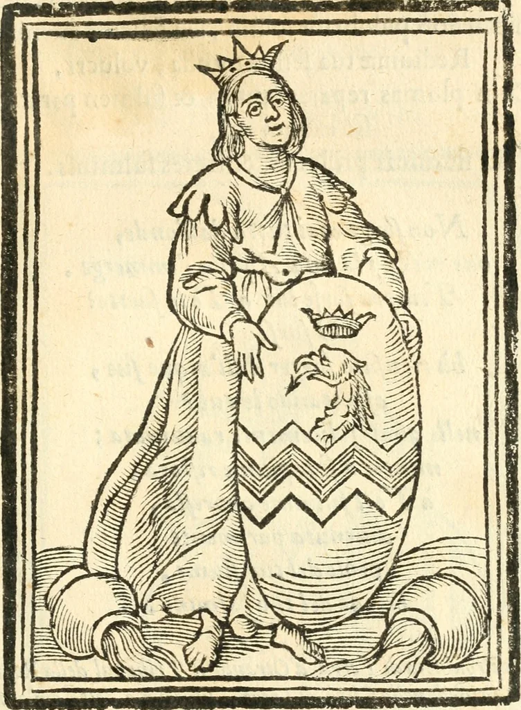 An illustration from Il zodiaco, over, idea di perfettione di prencipi : formata dall'heroiche virtù dell'illvstriss. et eccellentiss. signore D. Antonio Alvarez di Toledo, duca d'Alba vicere di Napoli : rapresentata come in vn trionfo dal fidelissimo popolo napoletano : per opera del dottore Francesco Antonio Scacciauento suo eletto : nella pomposissima festa di San Gio. Battista, celebrata à 23. di giugno 1629. per il settimo anno del suo gouerno, 1630, leaf 134