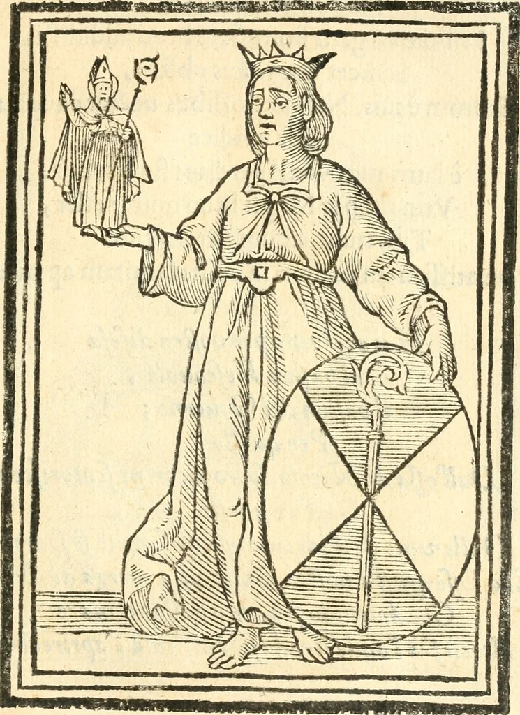 An illustration from Il zodiaco, over, idea di perfettione di prencipi : formata dall'heroiche virtù dell'illvstriss. et eccellentiss. signore D. Antonio Alvarez di Toledo, duca d'Alba vicere di Napoli : rapresentata come in vn trionfo dal fidelissimo popolo napoletano : per opera del dottore Francesco Antonio Scacciauento suo eletto : nella pomposissima festa di San Gio. Battista, celebrata à 23. di giugno 1629. per il settimo anno del suo gouerno, 1630, leaf 138