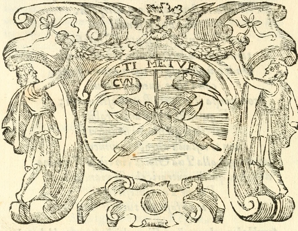 An illustration from Il zodiaco, over, idea di perfettione di prencipi : formata dall'heroiche virtù dell'illvstriss. et eccellentiss. signore D. Antonio Alvarez di Toledo, duca d'Alba vicere di Napoli : rapresentata come in vn trionfo dal fidelissimo popolo napoletano : per opera del dottore Francesco Antonio Scacciauento suo eletto : nella pomposissima festa di San Gio. Battista, celebrata à 23. di giugno 1629. per il settimo anno del suo gouerno, 1630, leaf 145