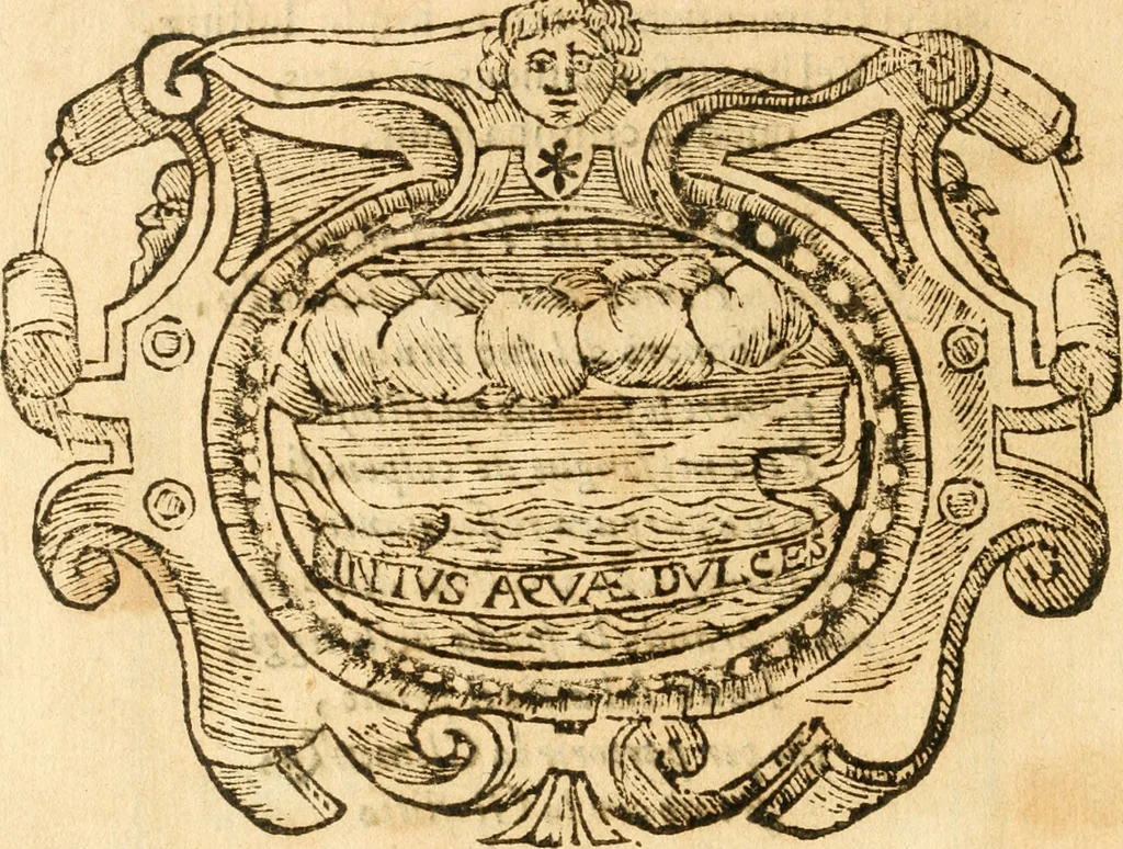 An illustration from Il zodiaco, over, idea di perfettione di prencipi : formata dall'heroiche virtù dell'illvstriss. et eccellentiss. signore D. Antonio Alvarez di Toledo, duca d'Alba vicere di Napoli : rapresentata come in vn trionfo dal fidelissimo popolo napoletano : per opera del dottore Francesco Antonio Scacciauento suo eletto : nella pomposissima festa di San Gio. Battista, celebrata à 23. di giugno 1629. per il settimo anno del suo gouerno, 1630, leaf 177