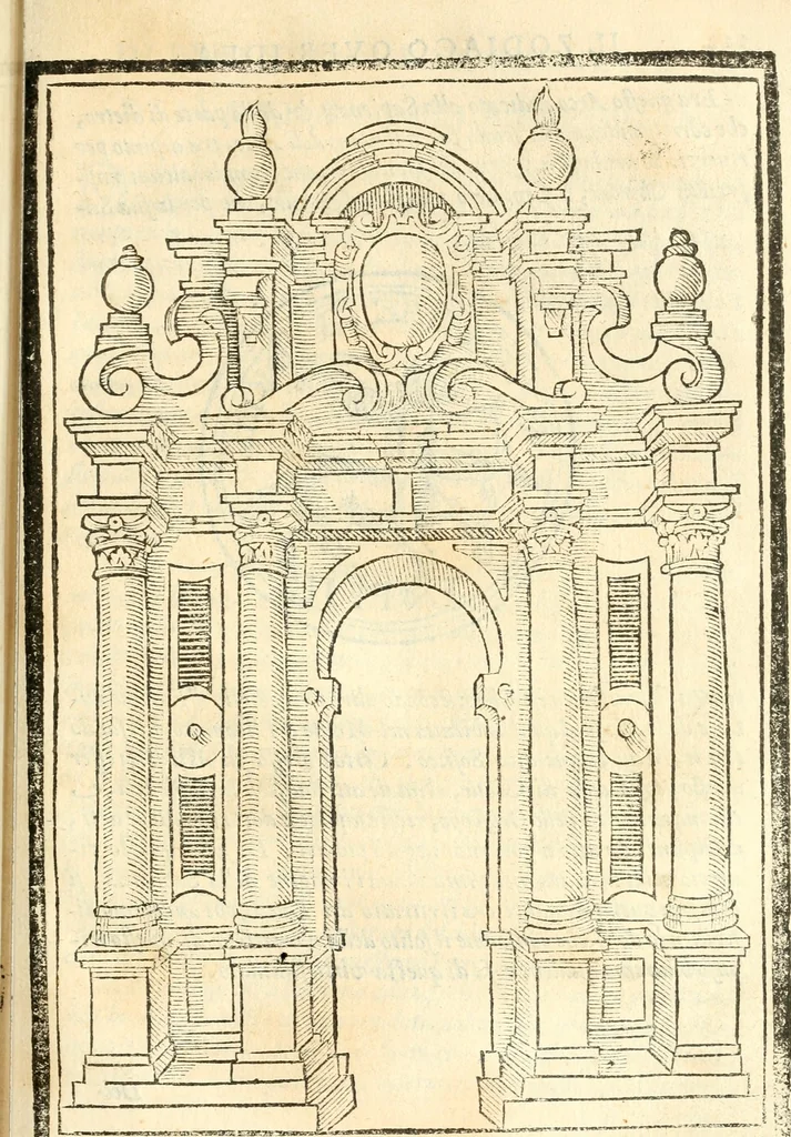 An illustration from Il zodiaco, over, idea di perfettione di prencipi : formata dall'heroiche virtù dell'illvstriss. et eccellentiss. signore D. Antonio Alvarez di Toledo, duca d'Alba vicere di Napoli : rapresentata come in vn trionfo dal fidelissimo popolo napoletano : per opera del dottore Francesco Antonio Scacciauento suo eletto : nella pomposissima festa di San Gio. Battista, celebrata à 23. di giugno 1629. per il settimo anno del suo gouerno, 1630, leaf 222