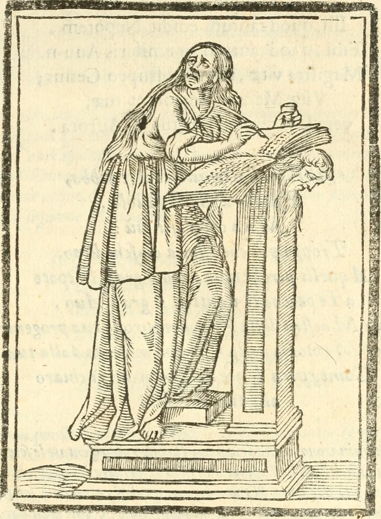 An illustration from Il zodiaco, over, idea di perfettione di prencipi : formata dall'heroiche virtù dell'illvstriss. et eccellentiss. signore D. Antonio Alvarez di Toledo, duca d'Alba vicere di Napoli : rapresentata come in vn trionfo dal fidelissimo popolo napoletano : per opera del dottore Francesco Antonio Scacciauento suo eletto : nella pomposissima festa di San Gio. Battista, celebrata à 23. di giugno 1629. per il settimo anno del suo gouerno, 1630, leaf 250