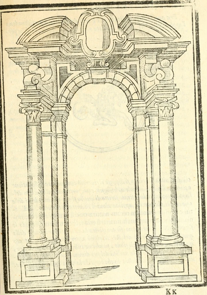An illustration from Il zodiaco, over, idea di perfettione di prencipi : formata dall'heroiche virtù dell'illvstriss. et eccellentiss. signore D. Antonio Alvarez di Toledo, duca d'Alba vicere di Napoli : rapresentata come in vn trionfo dal fidelissimo popolo napoletano : per opera del dottore Francesco Antonio Scacciauento suo eletto : nella pomposissima festa di San Gio. Battista, celebrata à 23. di giugno 1629. per il settimo anno del suo gouerno, 1630, leaf 268