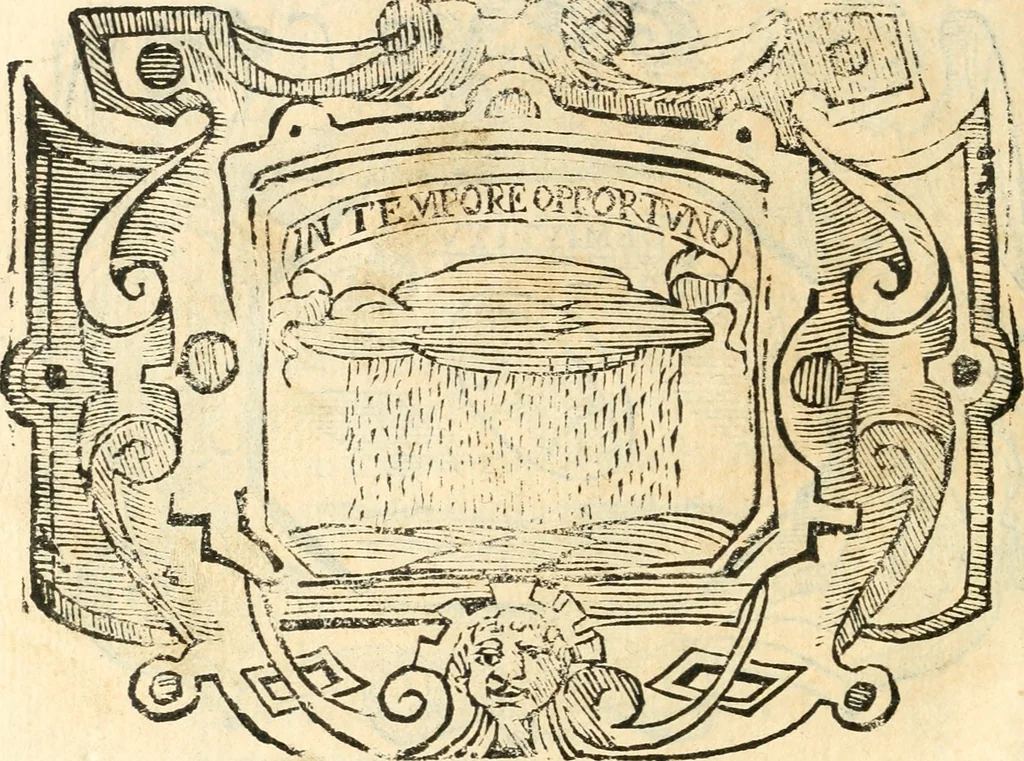 An illustration from Il zodiaco, over, idea di perfettione di prencipi : formata dall'heroiche virtù dell'illvstriss. et eccellentiss. signore D. Antonio Alvarez di Toledo, duca d'Alba vicere di Napoli : rapresentata come in vn trionfo dal fidelissimo popolo napoletano : per opera del dottore Francesco Antonio Scacciauento suo eletto : nella pomposissima festa di San Gio. Battista, celebrata à 23. di giugno 1629. per il settimo anno del suo gouerno, 1630, leaf 291