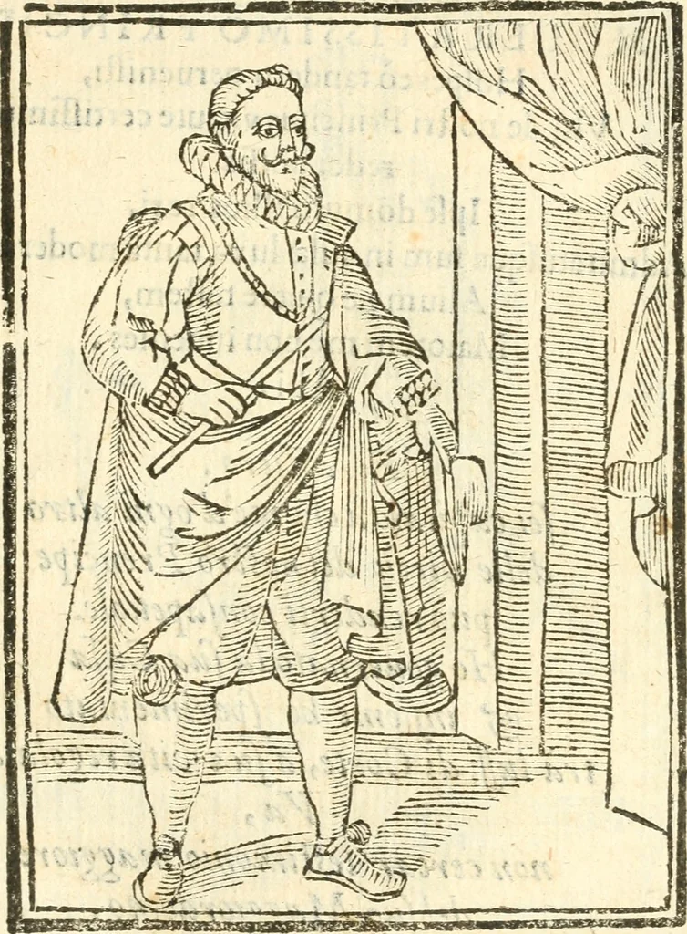 An illustration from Il zodiaco, over, idea di perfettione di prencipi : formata dall'heroiche virtù dell'illvstriss. et eccellentiss. signore D. Antonio Alvarez di Toledo, duca d'Alba vicere di Napoli : rapresentata come in vn trionfo dal fidelissimo popolo napoletano : per opera del dottore Francesco Antonio Scacciauento suo eletto : nella pomposissima festa di San Gio. Battista, celebrata à 23. di giugno 1629. per il settimo anno del suo gouerno, 1630, leaf 314