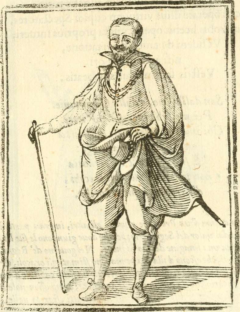 An illustration from Il zodiaco, over, idea di perfettione di prencipi : formata dall'heroiche virtù dell'illvstriss. et eccellentiss. signore D. Antonio Alvarez di Toledo, duca d'Alba vicere di Napoli : rapresentata come in vn trionfo dal fidelissimo popolo napoletano : per opera del dottore Francesco Antonio Scacciauento suo eletto : nella pomposissima festa di San Gio. Battista, celebrata à 23. di giugno 1629. per il settimo anno del suo gouerno, 1630, leaf 316