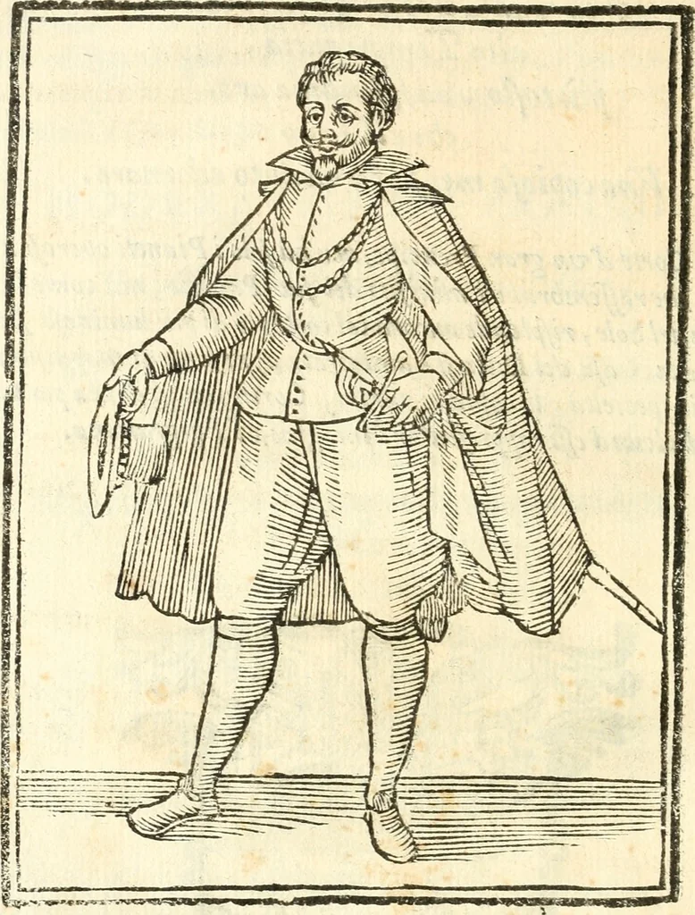 An illustration from Il zodiaco, over, idea di perfettione di prencipi : formata dall'heroiche virtù dell'illvstriss. et eccellentiss. signore D. Antonio Alvarez di Toledo, duca d'Alba vicere di Napoli : rapresentata come in vn trionfo dal fidelissimo popolo napoletano : per opera del dottore Francesco Antonio Scacciauento suo eletto : nella pomposissima festa di San Gio. Battista, celebrata à 23. di giugno 1629. per il settimo anno del suo gouerno, 1630, leaf 325