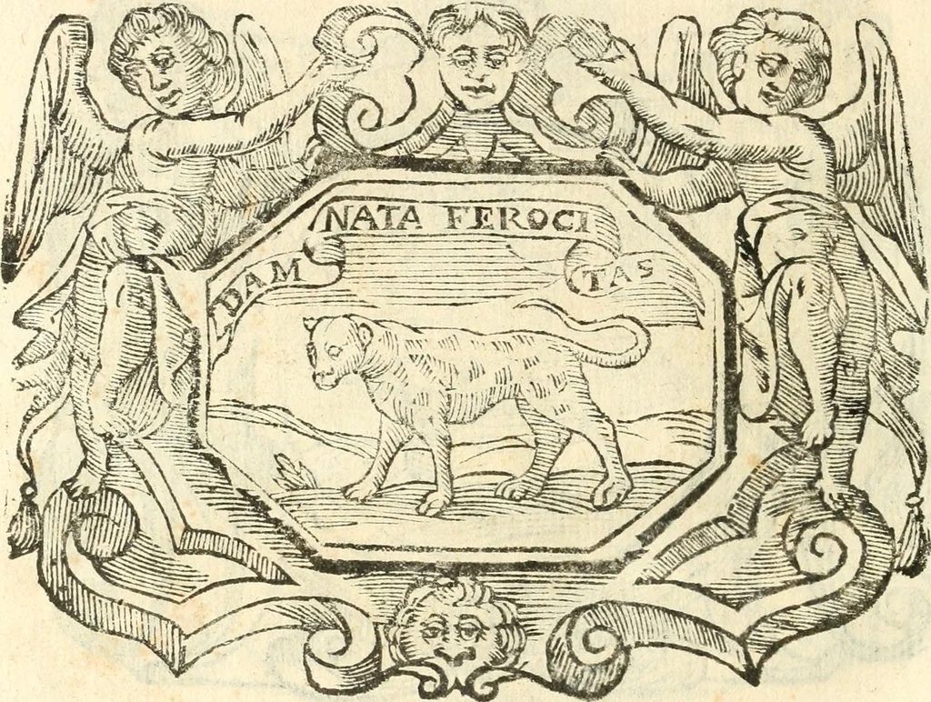 An illustration from Il zodiaco, over, idea di perfettione di prencipi : formata dall'heroiche virtù dell'illvstriss. et eccellentiss. signore D. Antonio Alvarez di Toledo, duca d'Alba vicere di Napoli : rapresentata come in vn trionfo dal fidelissimo popolo napoletano : per opera del dottore Francesco Antonio Scacciauento suo eletto : nella pomposissima festa di San Gio. Battista, celebrata à 23. di giugno 1629. per il settimo anno del suo gouerno, 1630, leaf 331