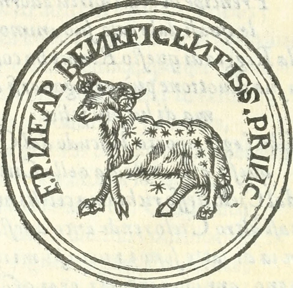 An illustration from Il zodiaco, over, idea di perfettione di prencipi : formata dall'heroiche virtù dell'illvstriss. et eccellentiss. signore D. Antonio Alvarez di Toledo, duca d'Alba vicere di Napoli : rapresentata come in vn trionfo dal fidelissimo popolo napoletano : per opera del dottore Francesco Antonio Scacciauento suo eletto : nella pomposissima festa di San Gio. Battista, celebrata à 23. di giugno 1629. per il settimo anno del suo gouerno, 1630, leaf 377