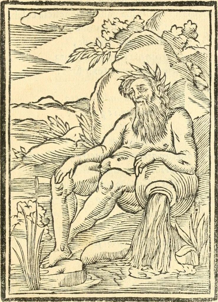 An illustration from Il zodiaco, over, idea di perfettione di prencipi : formata dall'heroiche virtù dell'illvstriss. et eccellentiss. signore D. Antonio Alvarez di Toledo, duca d'Alba vicere di Napoli : rapresentata come in vn trionfo dal fidelissimo popolo napoletano : per opera del dottore Francesco Antonio Scacciauento suo eletto : nella pomposissima festa di San Gio. Battista, celebrata à 23. di giugno 1629. per il settimo anno del suo gouerno, 1630, leaf 390