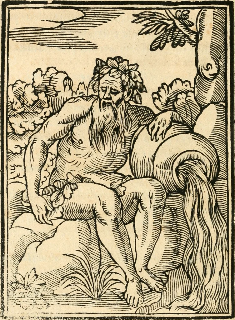 An illustration from Il zodiaco, over, idea di perfettione di prencipi : formata dall'heroiche virtù dell'illvstriss. et eccellentiss. signore D. Antonio Alvarez di Toledo, duca d'Alba vicere di Napoli : rapresentata come in vn trionfo dal fidelissimo popolo napoletano : per opera del dottore Francesco Antonio Scacciauento suo eletto : nella pomposissima festa di San Gio. Battista, celebrata à 23. di giugno 1629. per il settimo anno del suo gouerno, 1630, leaf 411