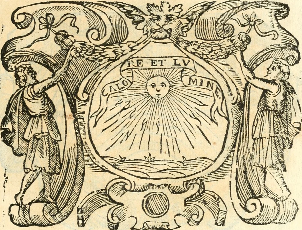 An illustration from Il zodiaco, over, idea di perfettione di prencipi : formata dall'heroiche virtù dell'illvstriss. et eccellentiss. signore D. Antonio Alvarez di Toledo, duca d'Alba vicere di Napoli : rapresentata come in vn trionfo dal fidelissimo popolo napoletano : per opera del dottore Francesco Antonio Scacciauento suo eletto : nella pomposissima festa di San Gio. Battista, celebrata à 23. di giugno 1629. per il settimo anno del suo gouerno, 1630, leaf 422