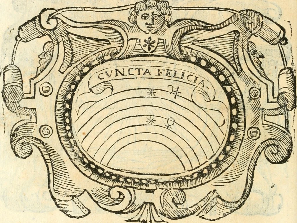 An illustration from Il zodiaco, over, idea di perfettione di prencipi : formata dall'heroiche virtù dell'illvstriss. et eccellentiss. signore D. Antonio Alvarez di Toledo, duca d'Alba vicere di Napoli : rapresentata come in vn trionfo dal fidelissimo popolo napoletano : per opera del dottore Francesco Antonio Scacciauento suo eletto : nella pomposissima festa di San Gio. Battista, celebrata à 23. di giugno 1629. per il settimo anno del suo gouerno, 1630, leaf 423