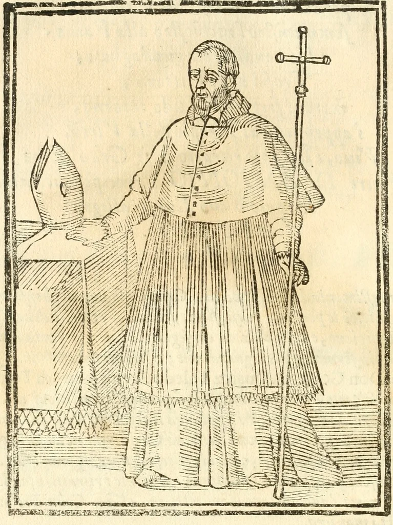 An illustration from Il zodiaco, over, idea di perfettione di prencipi : formata dall'heroiche virtù dell'illvstriss. et eccellentiss. signore D. Antonio Alvarez di Toledo, duca d'Alba vicere di Napoli : rapresentata come in vn trionfo dal fidelissimo popolo napoletano : per opera del dottore Francesco Antonio Scacciauento suo eletto : nella pomposissima festa di San Gio. Battista, celebrata à 23. di giugno 1629. per il settimo anno del suo gouerno, 1630, leaf 47