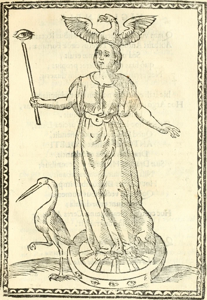 An illustration from Il zodiaco, over, idea di perfettione di prencipi : formata dall'heroiche virtù dell'illvstriss. et eccellentiss. signore D. Antonio Alvarez di Toledo, duca d'Alba vicere di Napoli : rapresentata come in vn trionfo dal fidelissimo popolo napoletano : per opera del dottore Francesco Antonio Scacciauento suo eletto : nella pomposissima festa di San Gio. Battista, celebrata à 23. di giugno 1629. per il settimo anno del suo gouerno, 1630, leaf 474