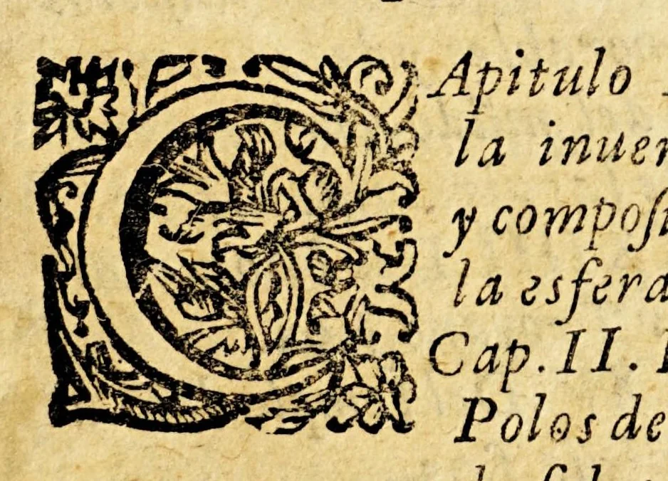 An illustration from Imagen del mundo, sobre la esfera, cosmographia, y geografia, teorica de planetas, y arte de nauegar. ..., 1627, leaf 291