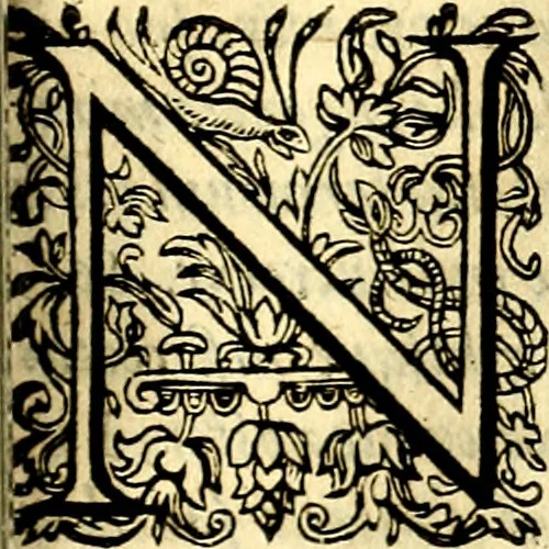 An illustration from Imagines deorum, qui ab antiquis colebantur : in quibus simulacra, ritus, caerimoniae, magnaq[ue] ex parte veterum religio explicatur, 1581, leaf 8