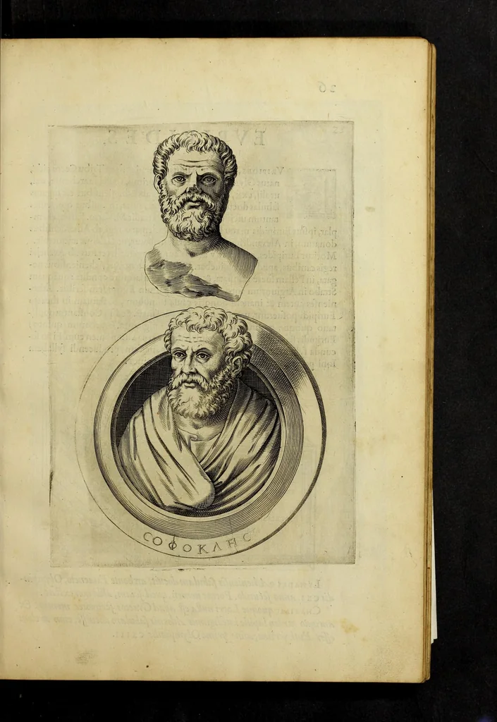 An illustration from Imagines et elogia virorum illustrium et eruditor ex antiquis lapidibus et nomismatib., 1570, leaf 29
