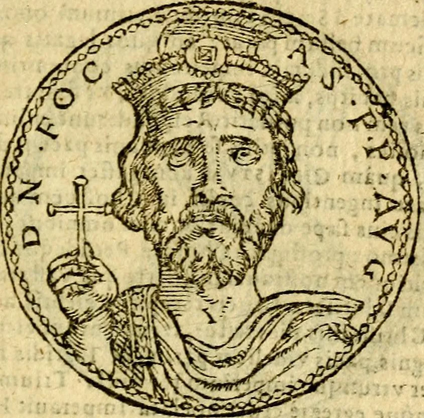 An illustration from Imagines et vitae imperatorvm Romanorvm: Illae ad vetusta numismata fideliter designatae; hae ex probatissimis auctoribus depromtae. Addita ad singulas imagines Ausonÿ & aliorum Elogia Tetrasticha, 1599, leaf 200