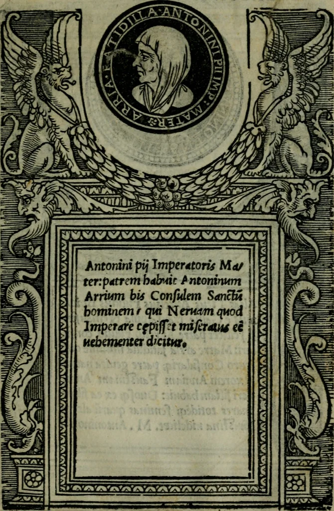 An illustration from Illvstrivm imagines, 1517, leaf 146