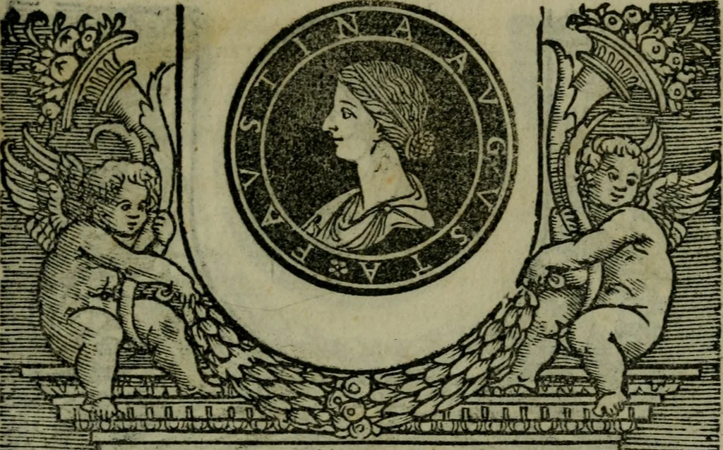 An illustration from Illvstrivm imagines, 1517, leaf 150