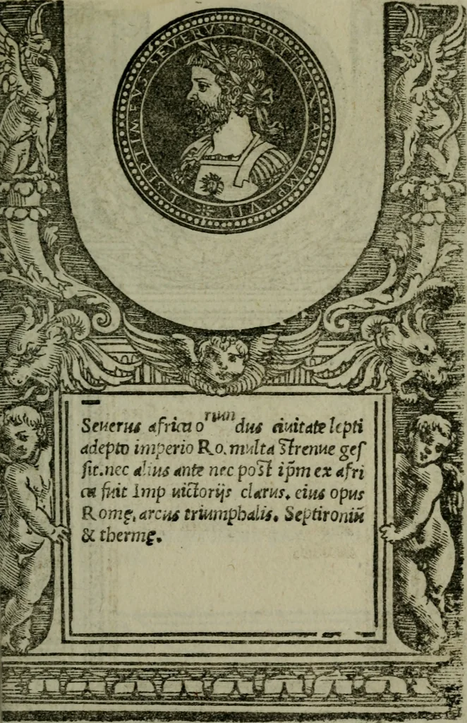 An illustration from Illvstrivm imagines, 1517, leaf 168
