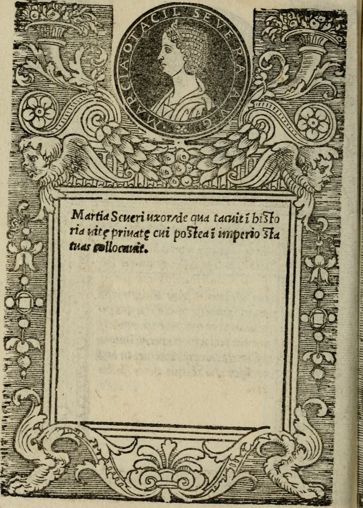 An illustration from Illvstrivm imagines, 1517, leaf 169