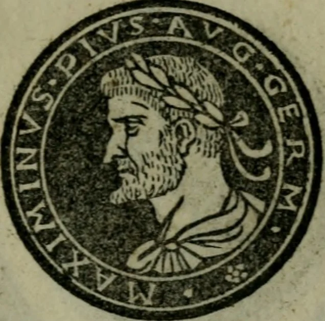 An illustration from Illvstrivm imagines, 1517, leaf 174