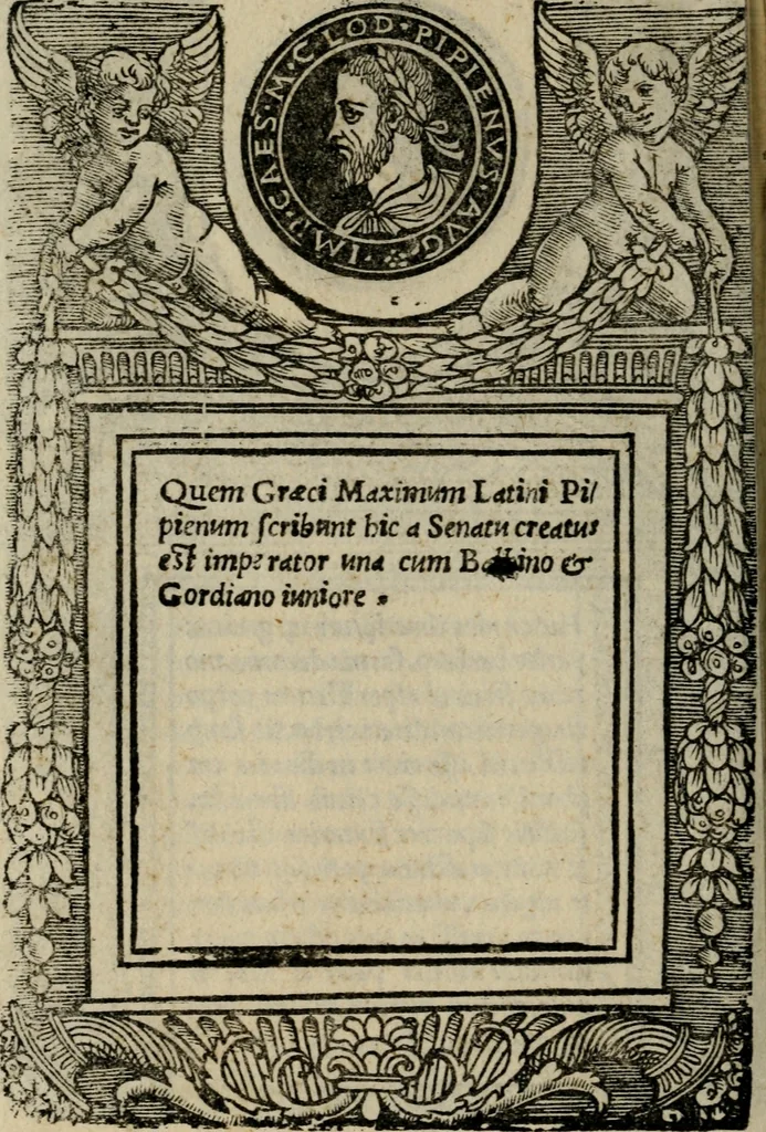 An illustration from Illvstrivm imagines, 1517, leaf 175